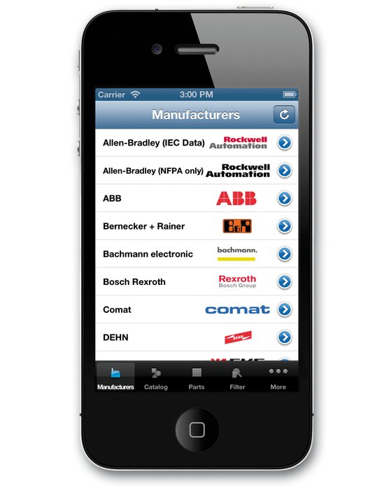 Aplikacja Eplan Data Portal dla iPhona i iPada